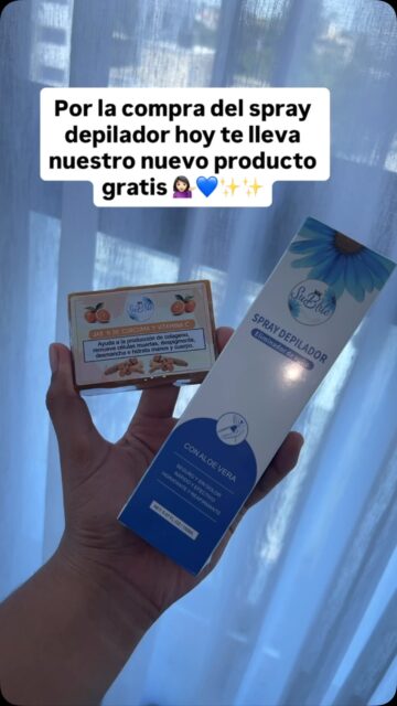 GRATIS JABÓN VIRAL DE CÚRCUMA por la compra del spray depilador oferta solo por hoy!