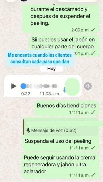No dudes en escribir por cualquier inquietud.